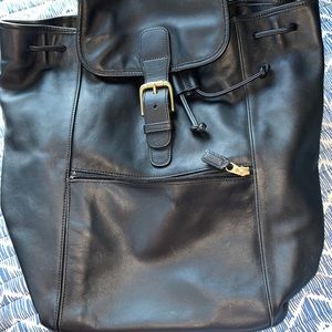 Coach backpack black